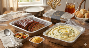 Glazed Heirloom Meatloaf & Comfort Sides