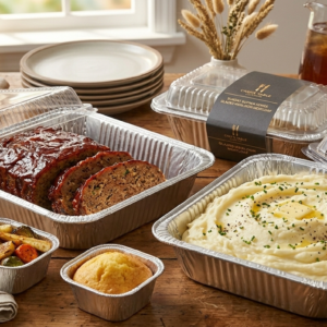 Glazed Heirloom Meatloaf & Comfort Sides