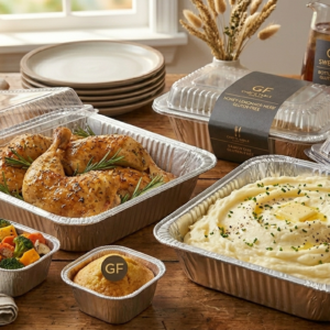 Gluten-Free Herb-Roasted Chicken & Comfort Sides